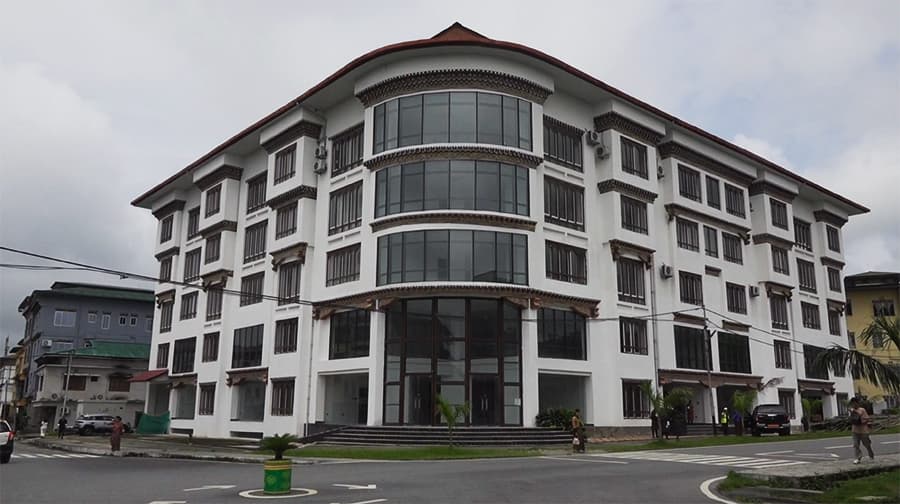 Bhutan Post Building - Gelephu Mindfulness Head Office